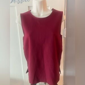 J.creaw Red Viscose Blend Garment